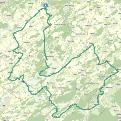Belle marchinoise 2025 110kms