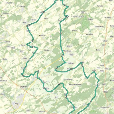 Belle marchinoise 2025 90kms